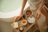 Free stock photo of adult, after bath, baking