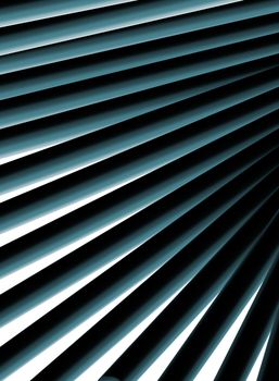 Striking abstract pattern featuring geometric shadows and lines with dramatic light contrast.