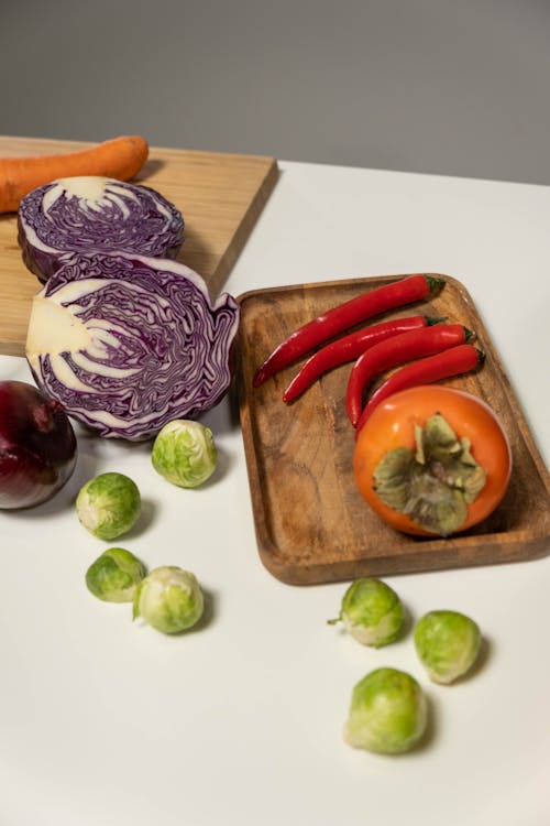 Free Fresh Vegetables in Close Up Photography Stock Photo