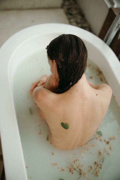 A Naked Woman in a Bathtub