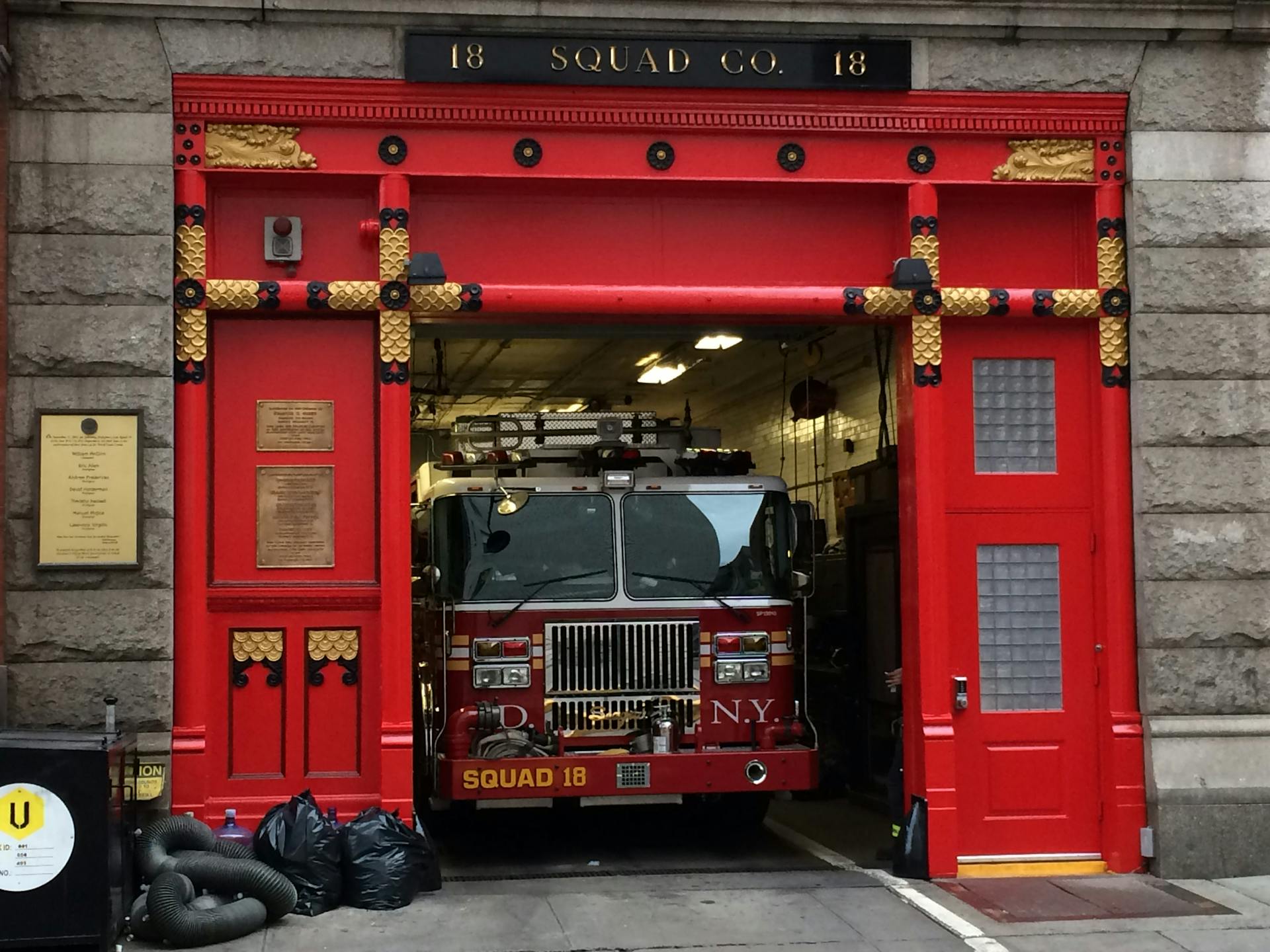 Truck in Firehouse Department