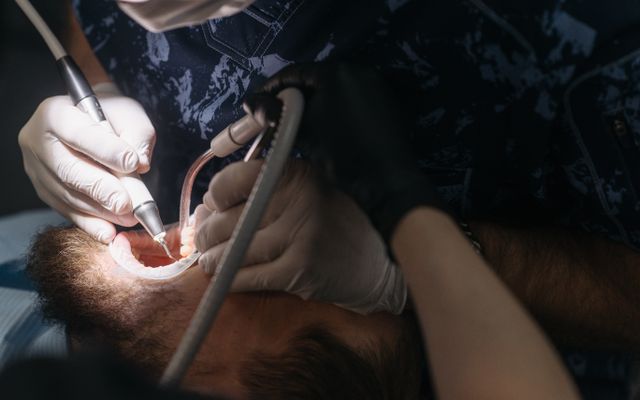 Sterile oral surgery and wisdom tooth extraction procedure at Smile Point Kolkata