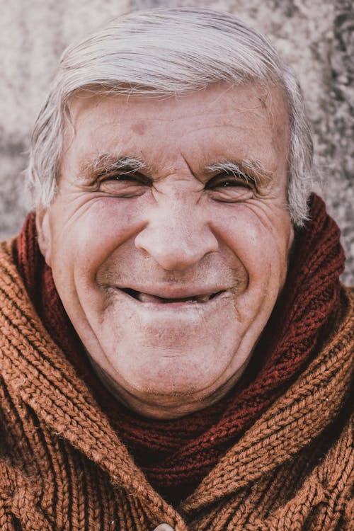 Free Elderly Man Smiling Stock Photo