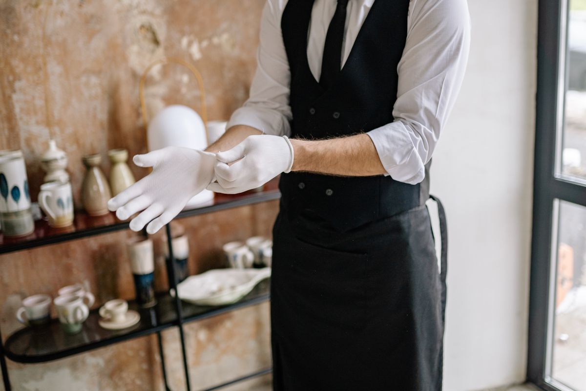 Symbolbild: Service und Arbeit in der Gastronomie