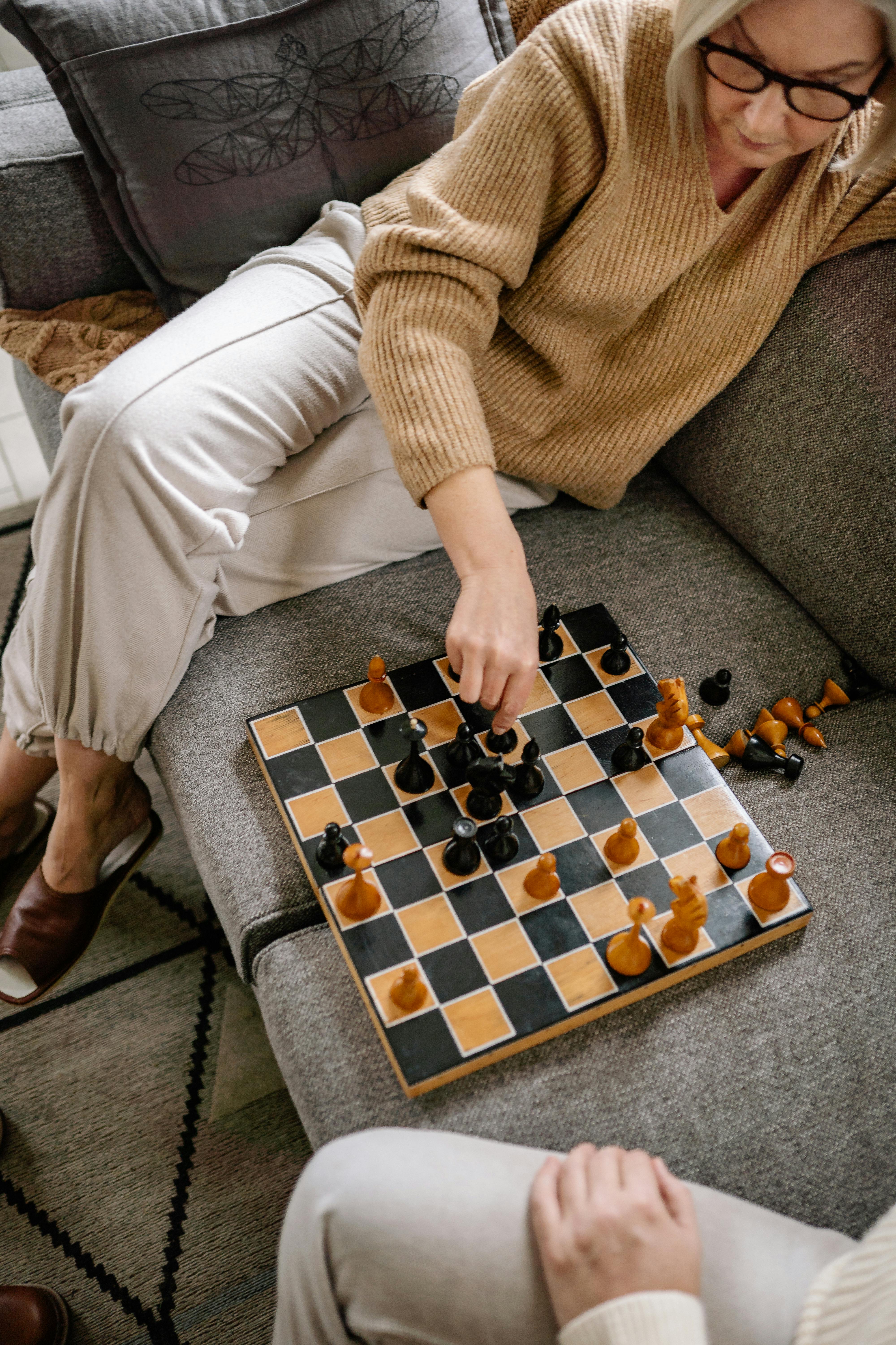 Chess Game Open Chessboard Chess Pieces Stock Photo 2364336235