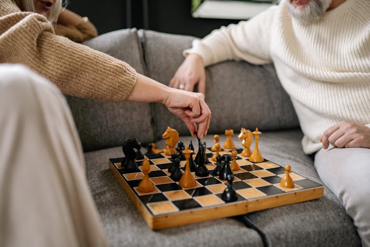 People Playing Chess