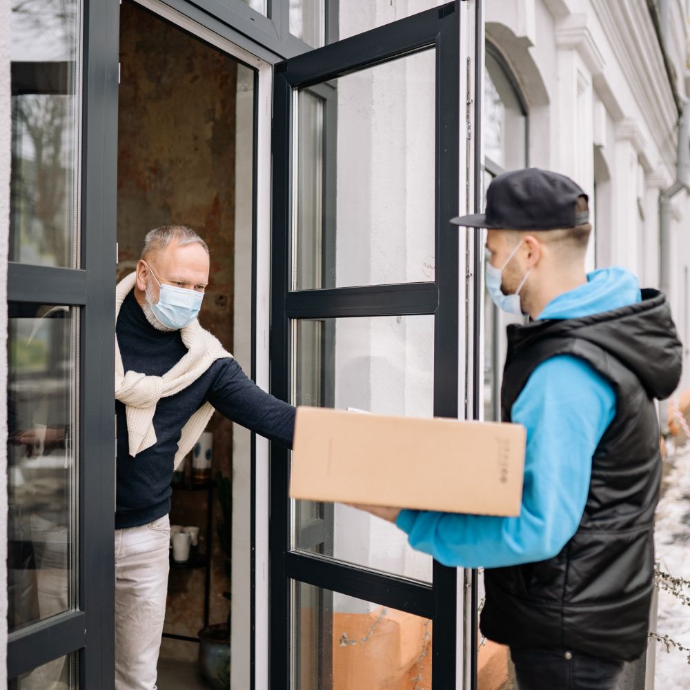 Nether Edge — movers delivering furniture from a van