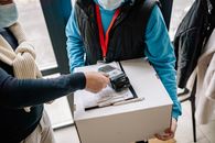 Customer Paying with a Credit Card