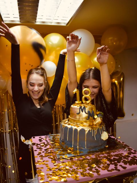 Invitație Majorat 18 ani Celestial