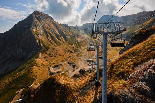 Passenger Hoist in Mountains