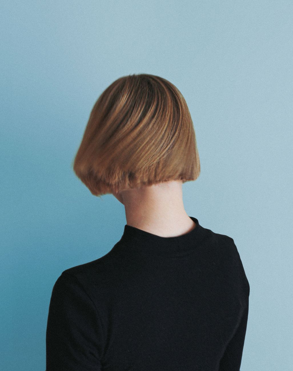 elegant bob haircut result