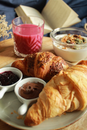 Close Up Photo of Croissants