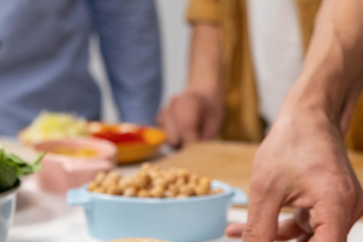 Fresh tempeh made with traditional methods