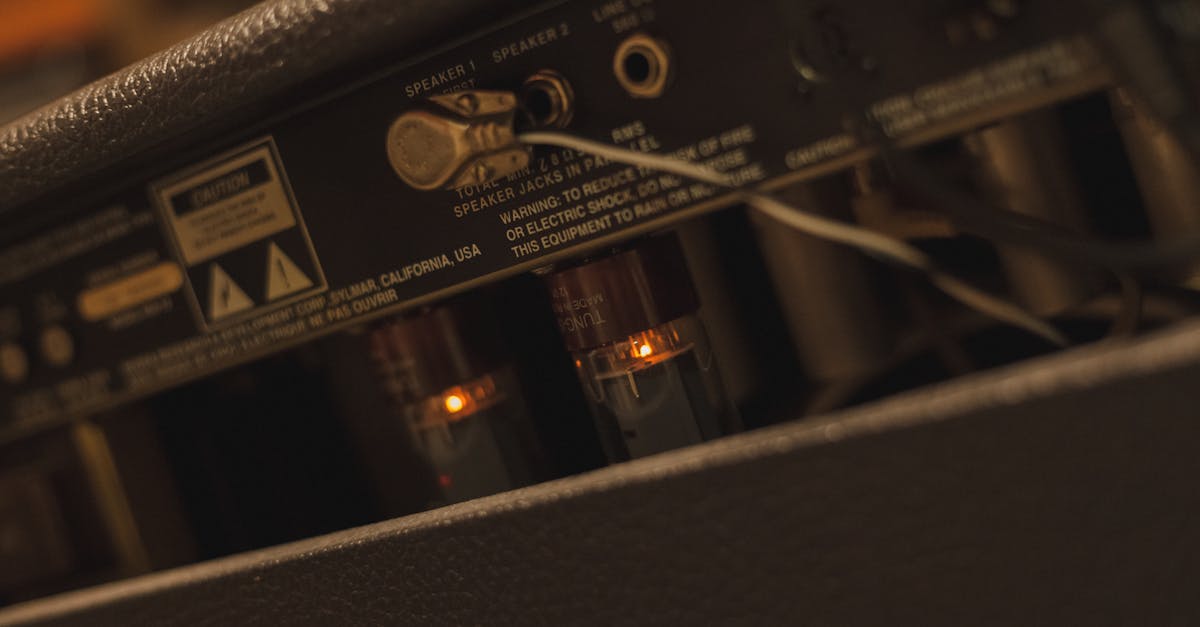 Free stock photo of rivera, tube amp, tube amplifier