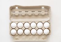 Open carton of white eggs, photo by Sharon Snider on Pexels