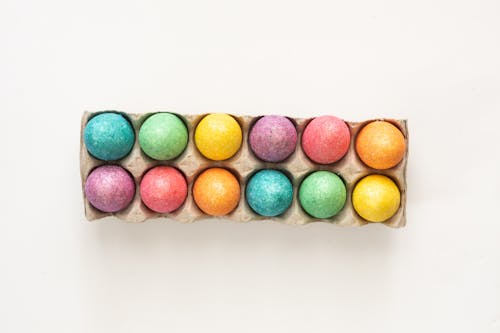Gratis arkivbilde med dekorasjon, fargede egg, fargerik