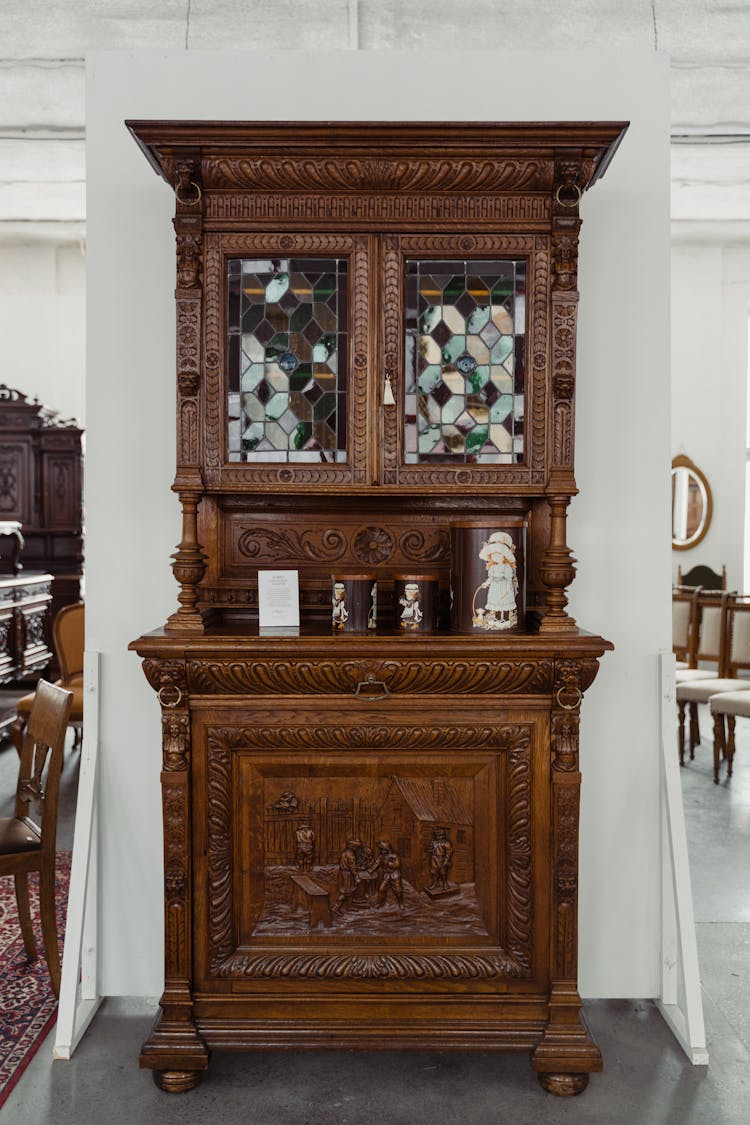 Wooden Antique Cabinet 