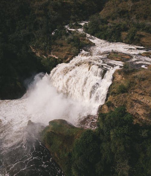 Waterfall on Rocky Mountain