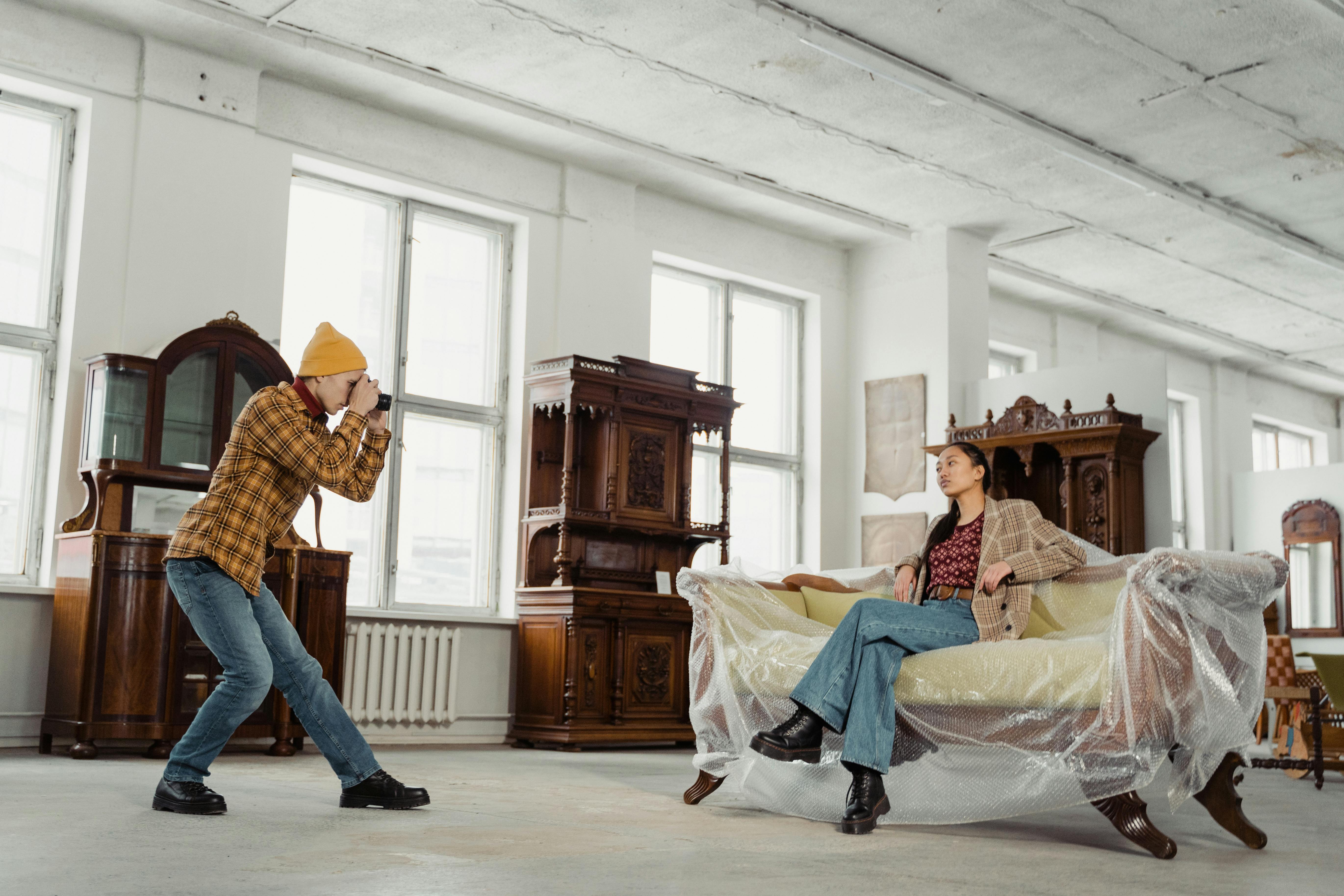 Wooden Furnitures Sofa Photoshoot Photos, Download The BEST Free Wooden