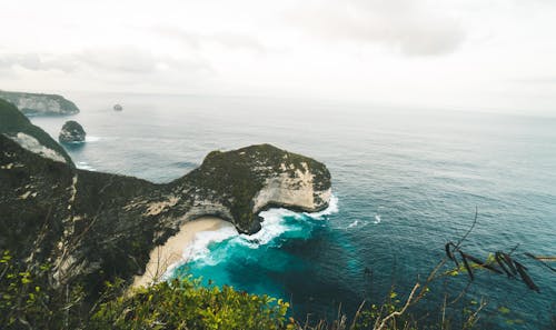 Green Island Nel Mezzo Dell'oceano