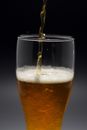 Clear Drinking Glass With Brown Liquid
