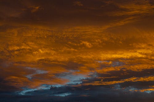 Free Clouds during Sunset Stock Photo
