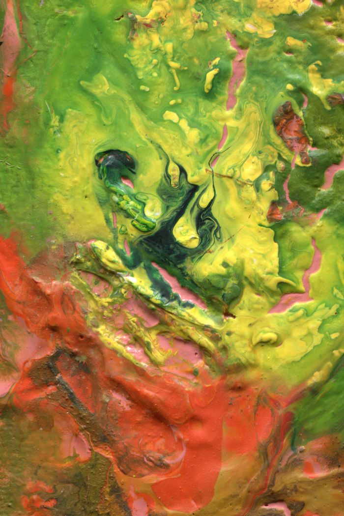 Blurred playlist artwork — abstract painted texture by Paul Blenkhorn on Pexels