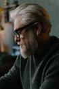 A Bearded Man With Eyeglasses
