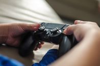 Close-Up Shot of a Game Controller