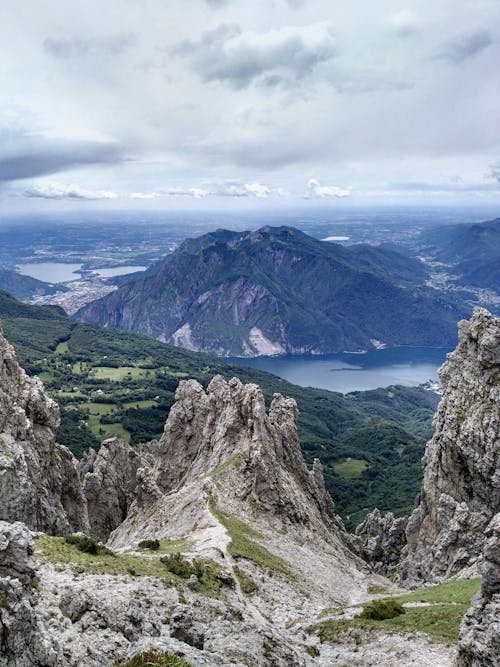 Kostenloses Stock Foto zu berge, draußen, drohne erschossen