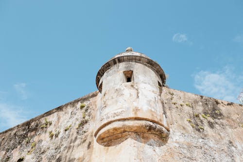 Concrete Wall Under Blue Skies