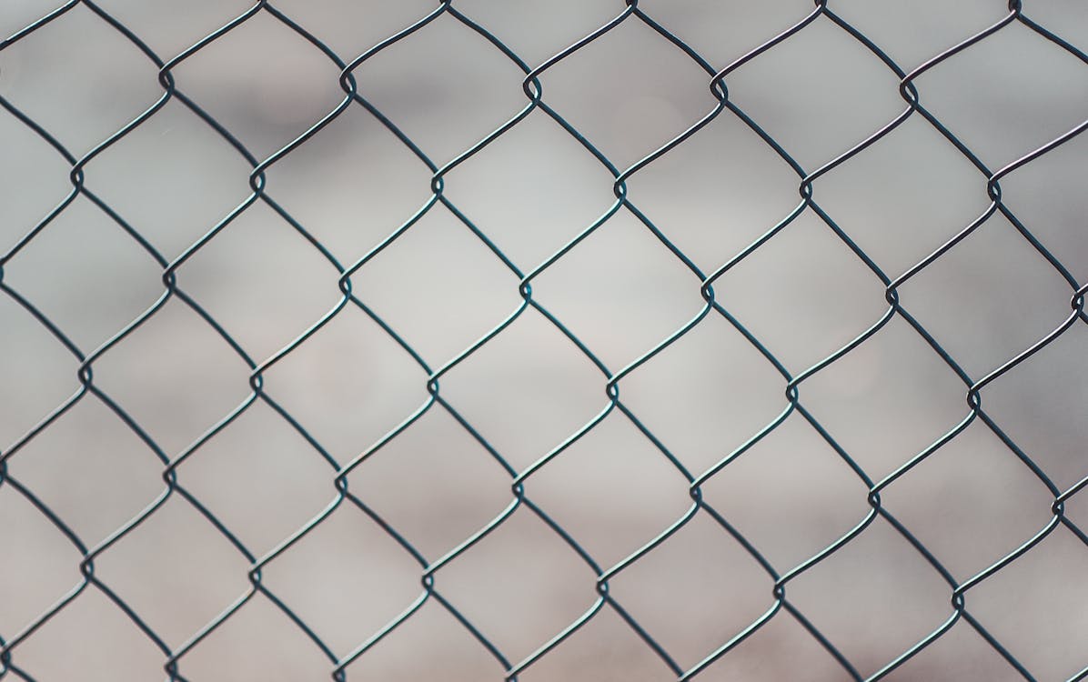 Free Chain Linked Fence Stock Photo