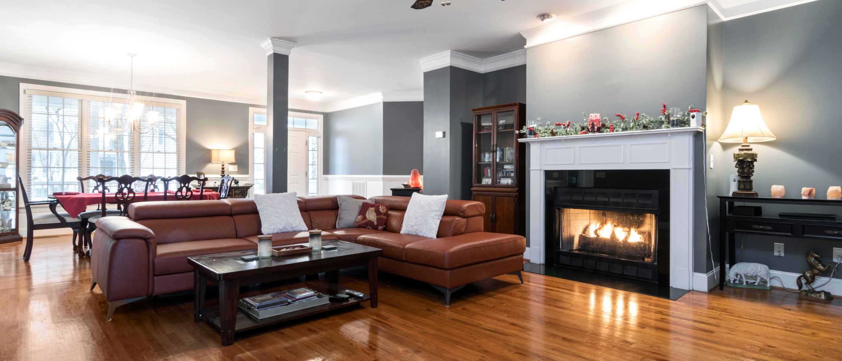 House Painting in Clapham — woodwork brushed to a crisp, smooth line