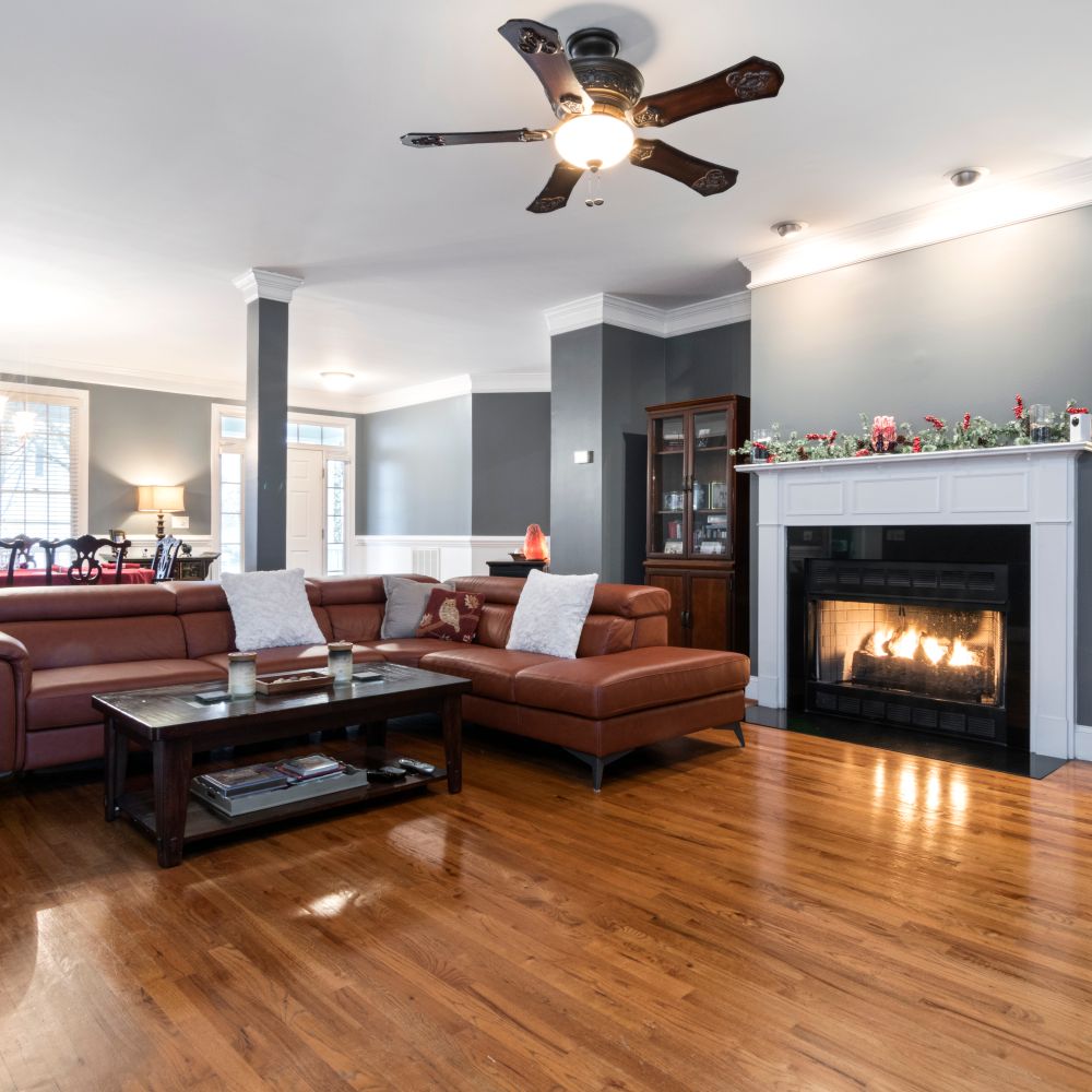 Interior Painting in Enfield — surfaces prepped and cut in by hand