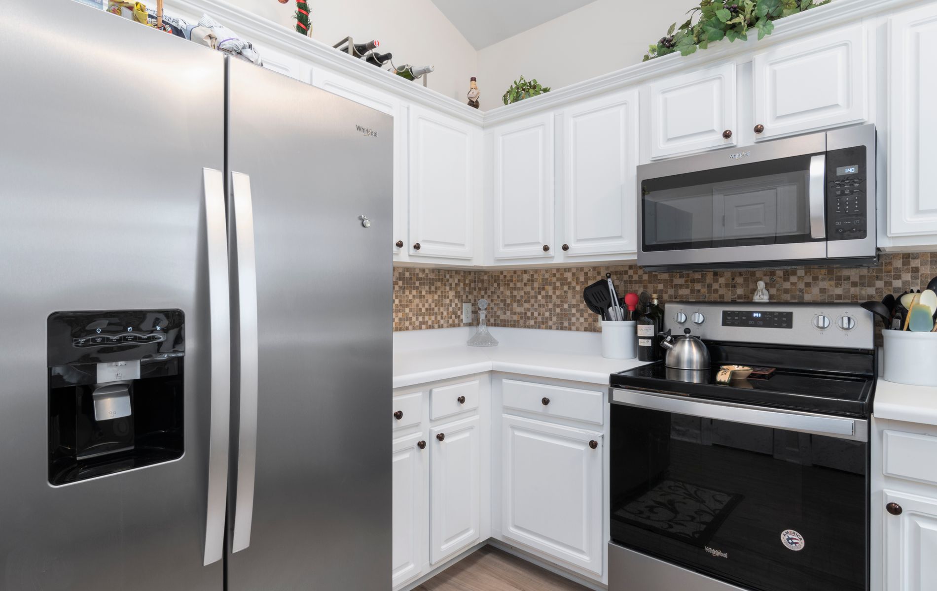 Finished kitchen remodel representing frequently asked questions