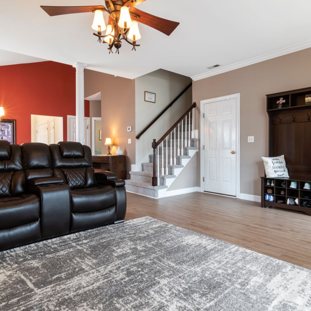 Interior Painting in Hampstead Garden Suburb — walls rolled to an even, flat finish