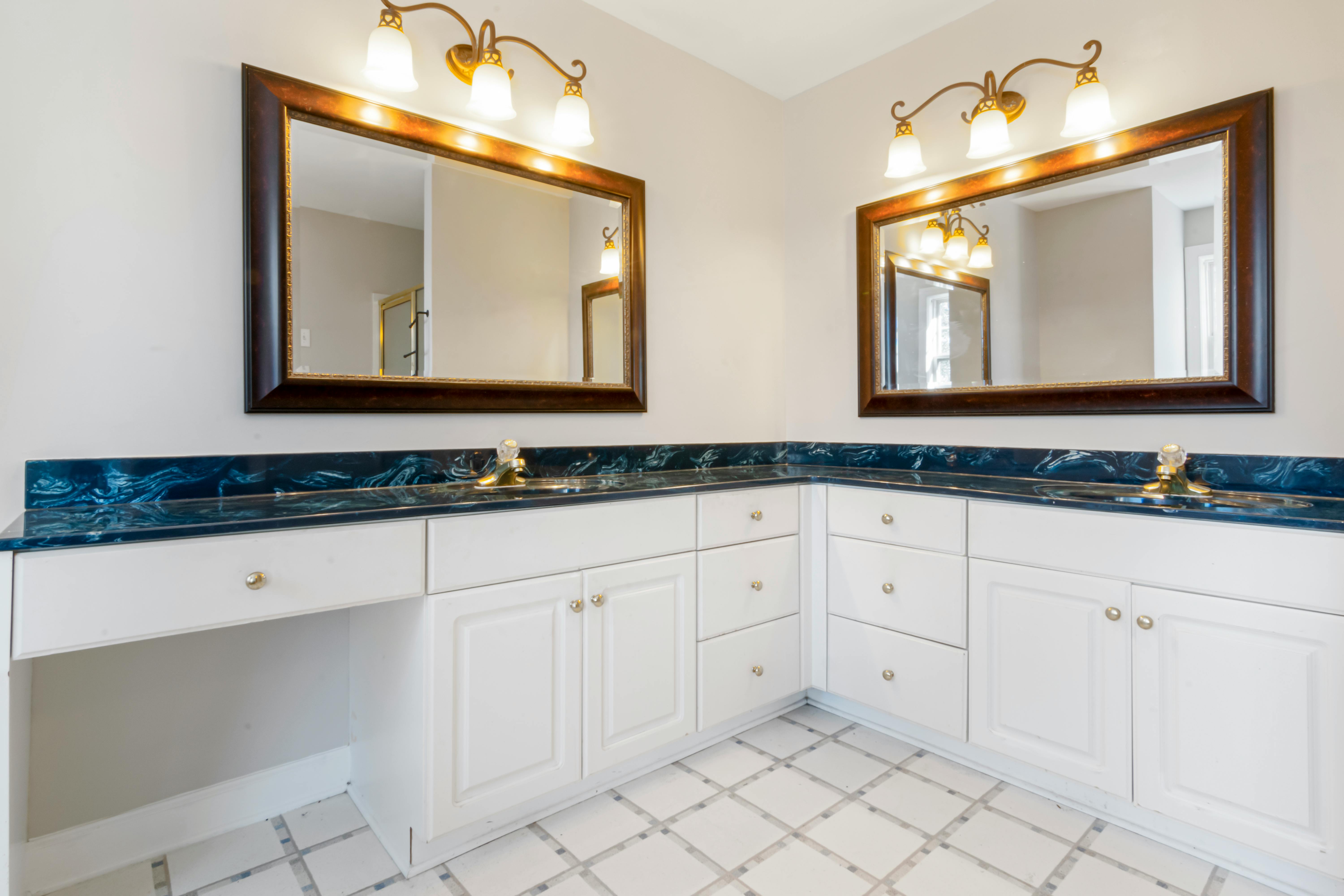 mDesign Bathroom Vanity Plastic Storage Organizer