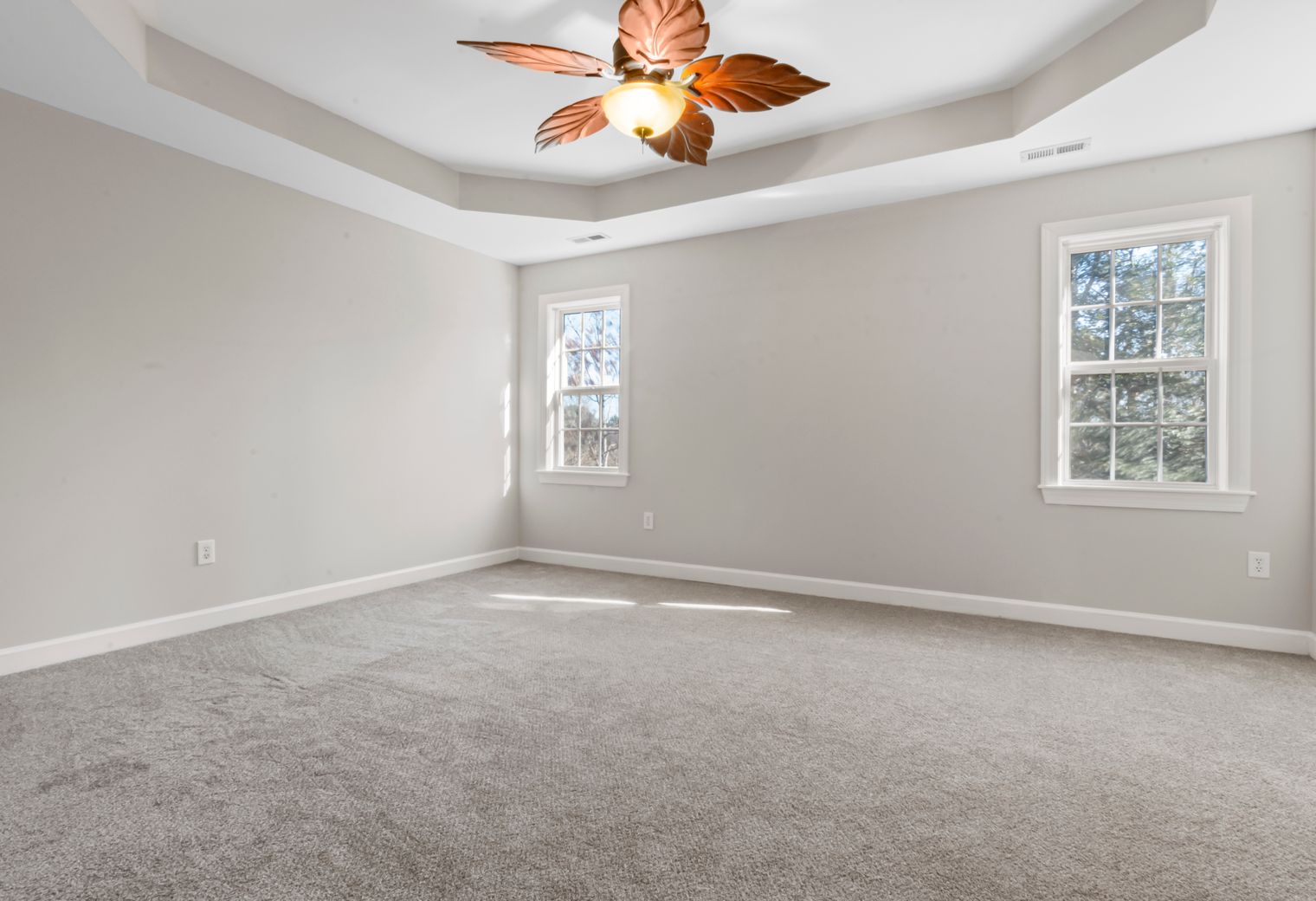 Interior Painting in St Luke's — dust sheets down and the room fully protected
