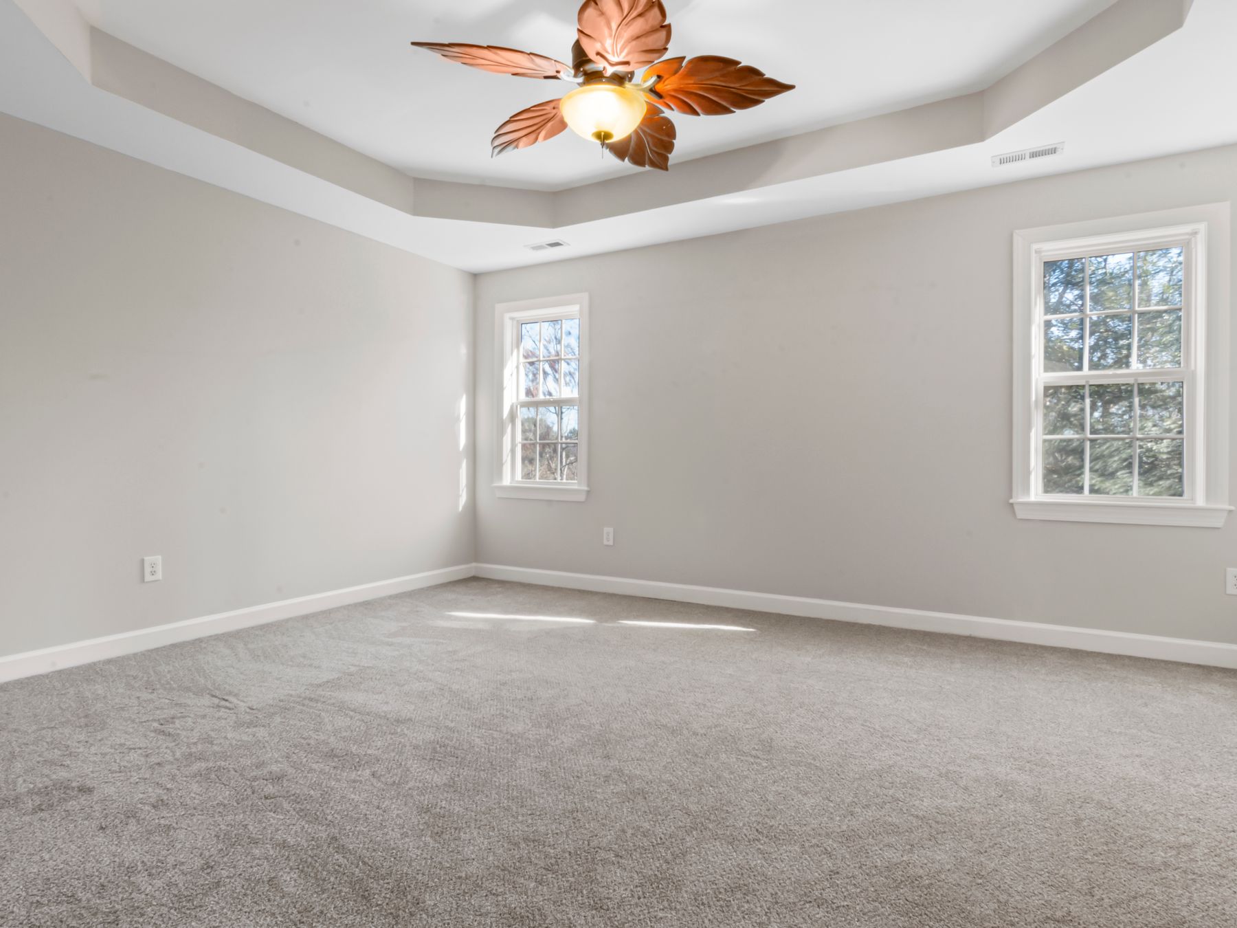 Interior Painting in Mayfair — quality trade paint going on in two coats