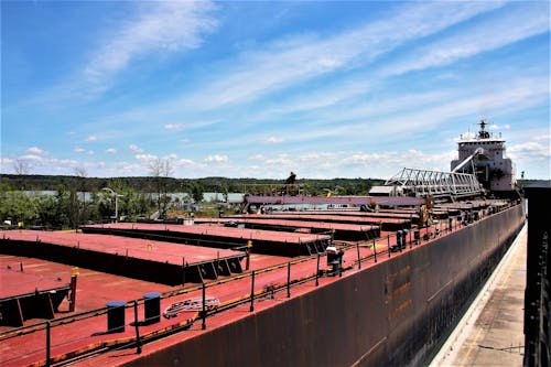 Free stock photo of cargo ship Stock Photo