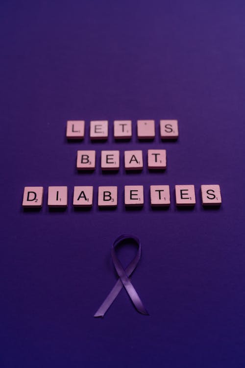 Immagine gratuita di concettuale, diabete, piastrelle di scrabble