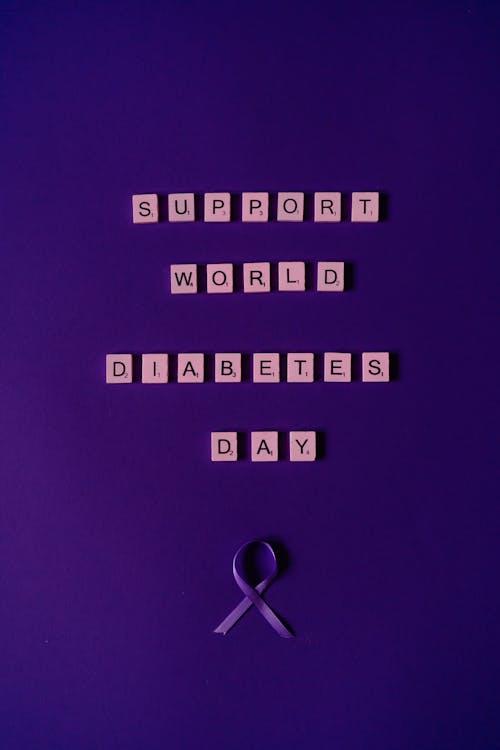 Fotos de stock gratuitas de azulejos de scrabble, conciencia, dia mundial de la diabetes