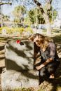 A Woman Grieving