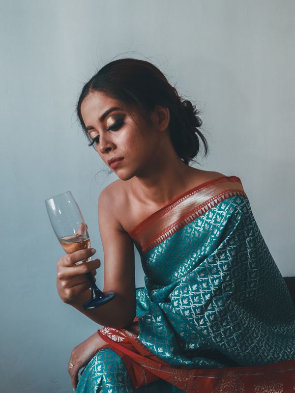 Kavya — Chanderi Pattu saree