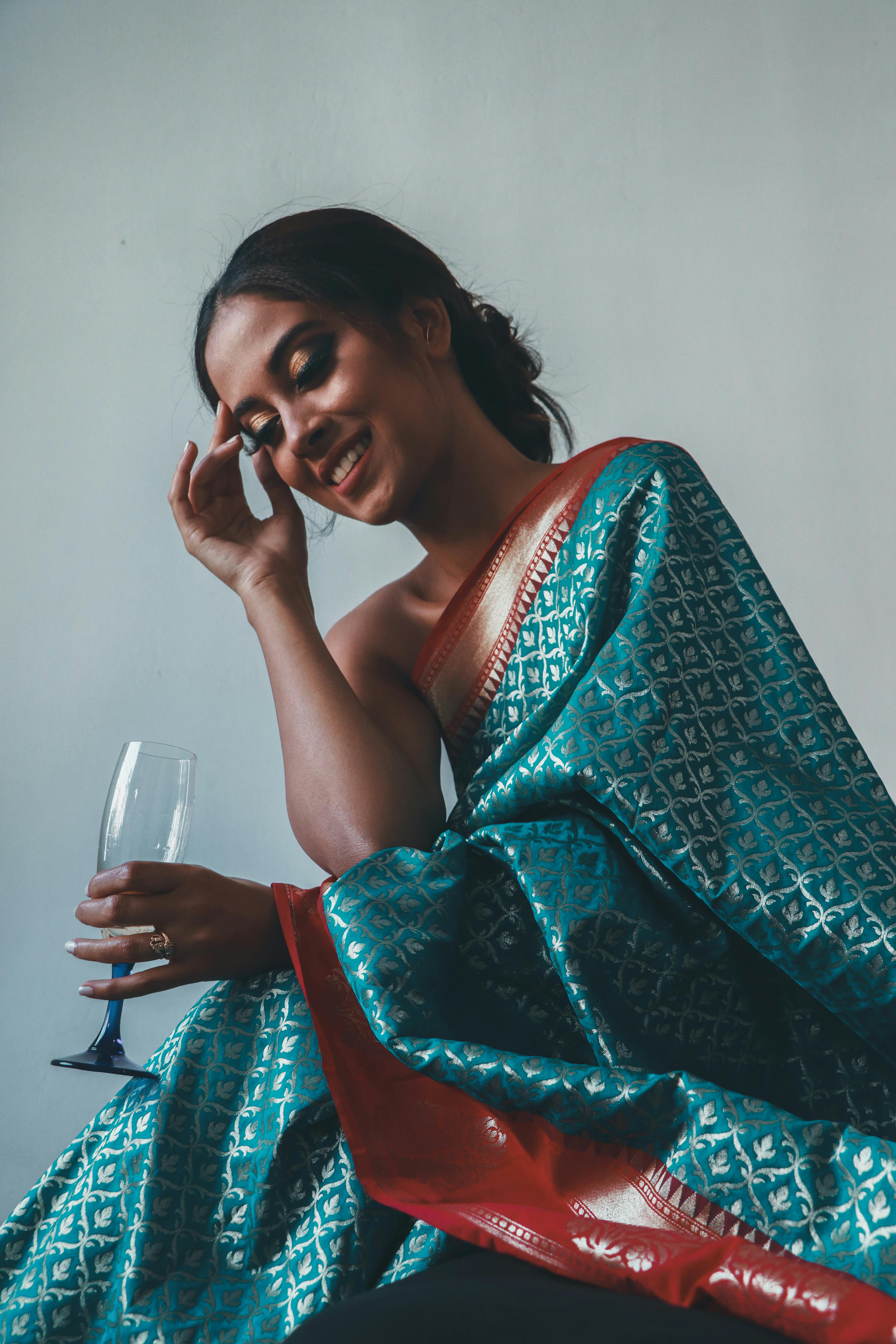 Parvati — Tissue Organza saree