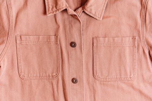 Close Up Photo of a Button Up Shirt