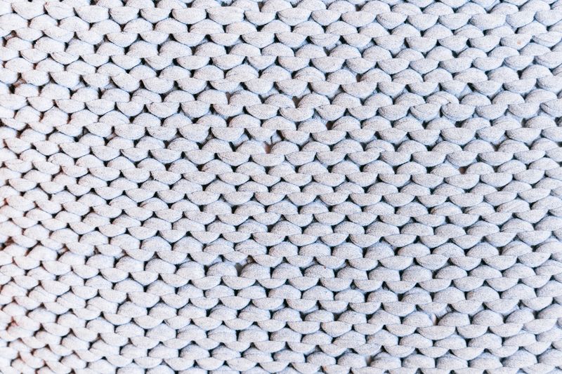 Single jersey knitted fabric texture