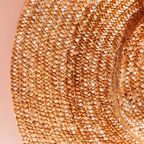 Rattan and raffia weave