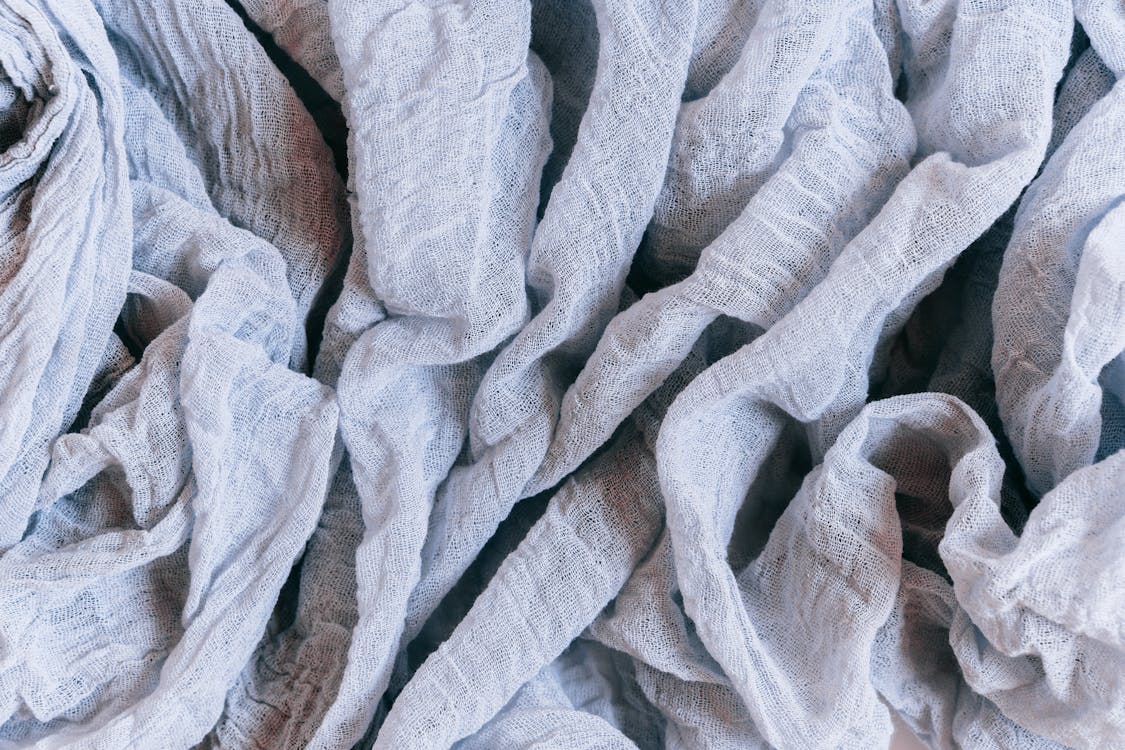 Close Up Photo of Gray Cloth
