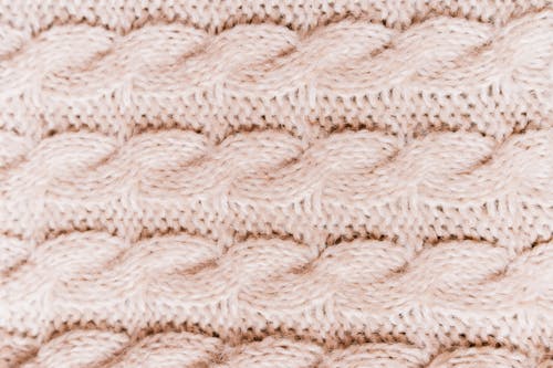 Close-up of Yarn Patterns